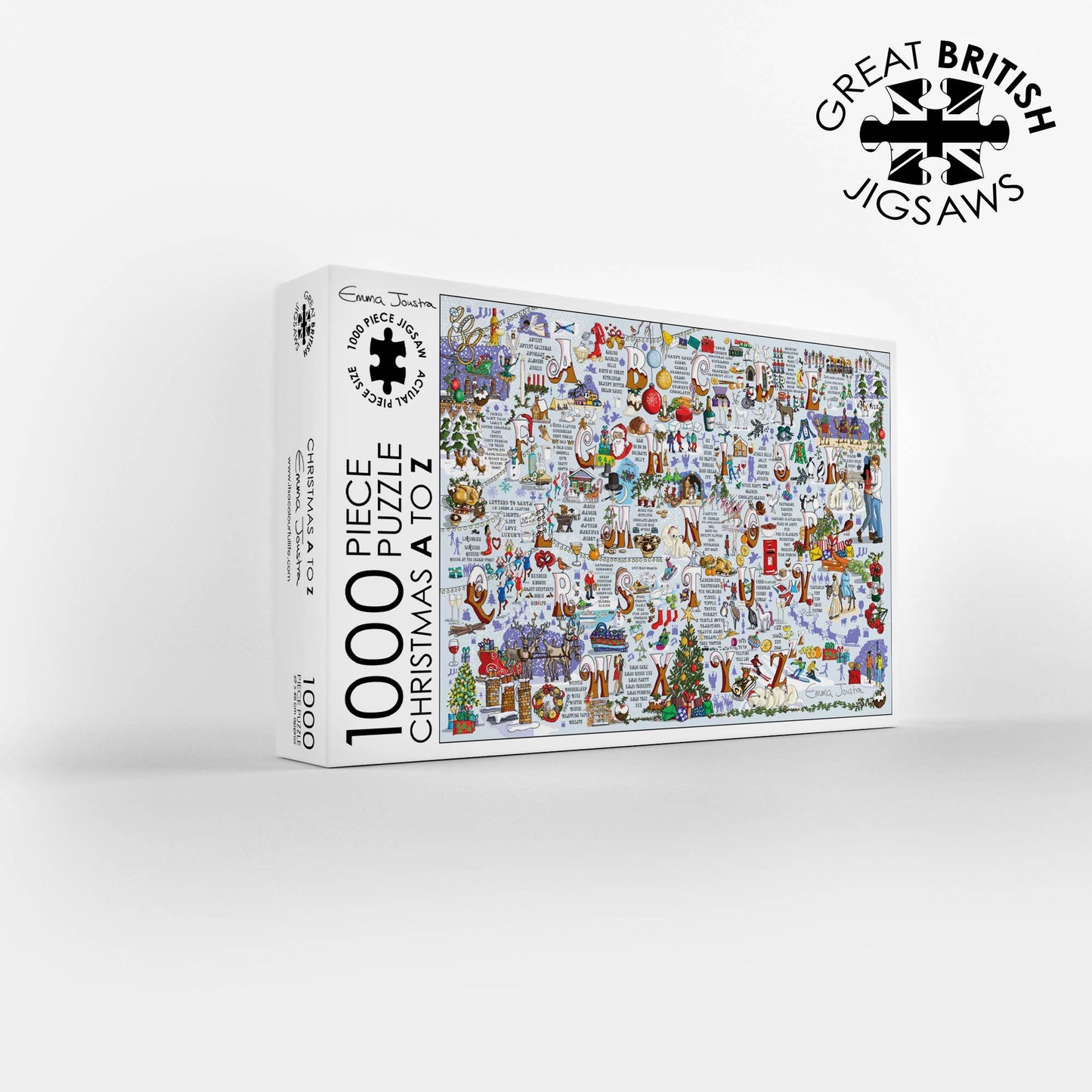 CHRISTMAS A-Z - Emma Joustra Jigsaw Puzzle