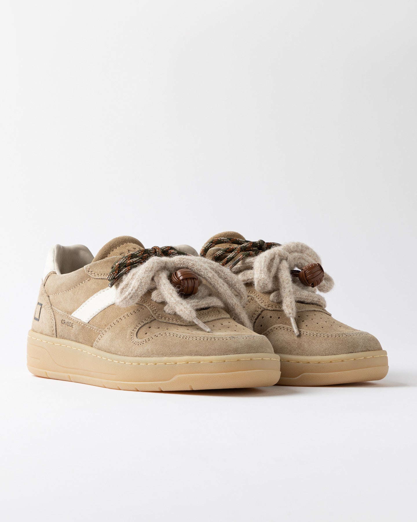 DATE - Court 2.0 Suede Camel Trainer