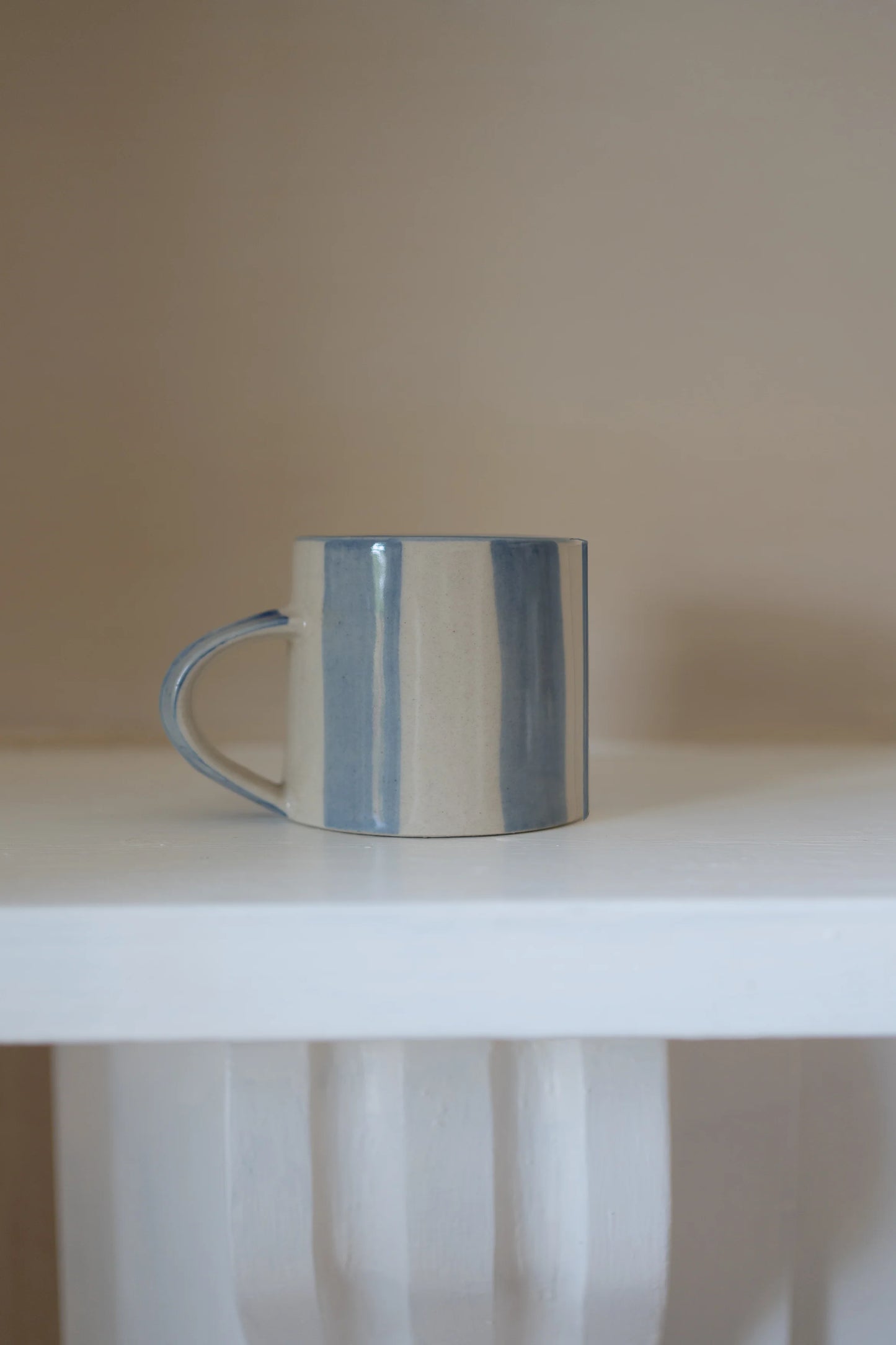 Washed Striped Koko Mug - Ink