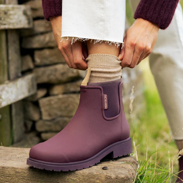 Merry People Bobbi Boots Dark Cherry