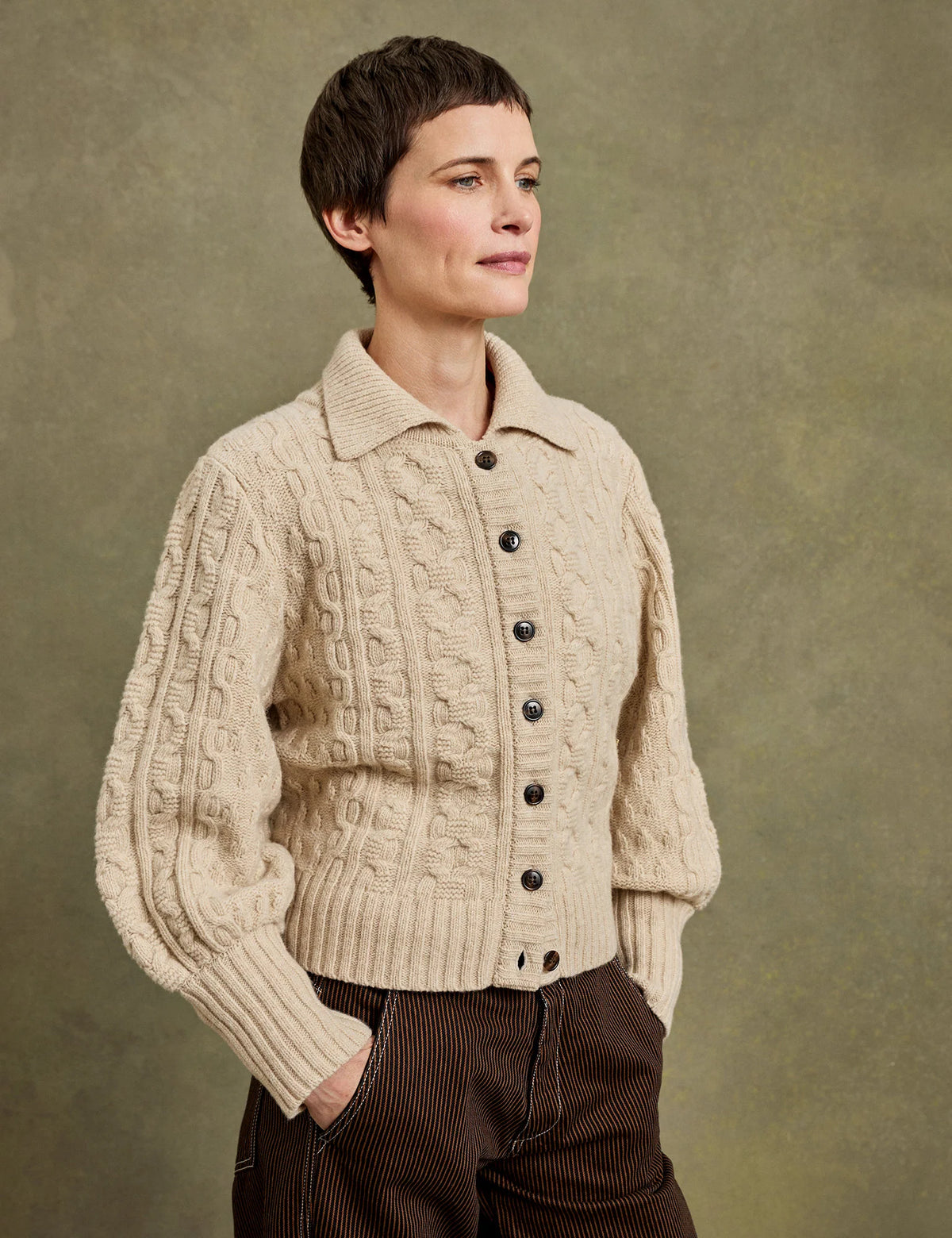 Penelope Chilvers Cornwall Wool Cardigan