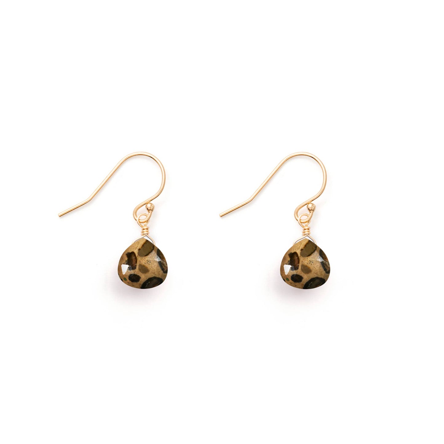 Leopard Jasper Isla Drop Earring
