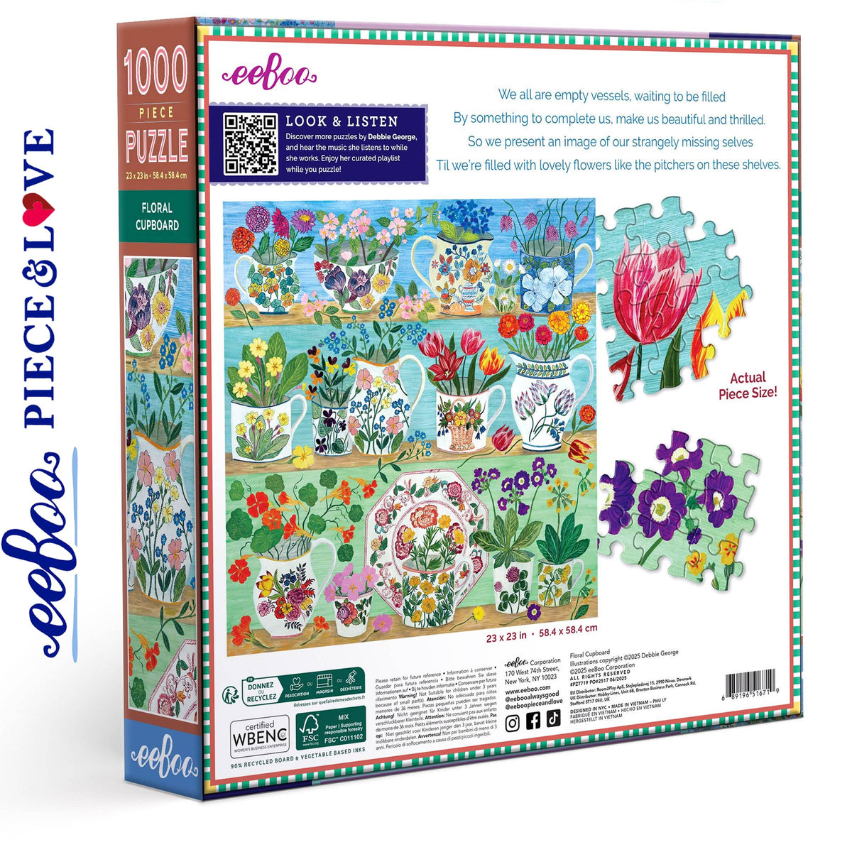 Floral Cupboard Jigsaw