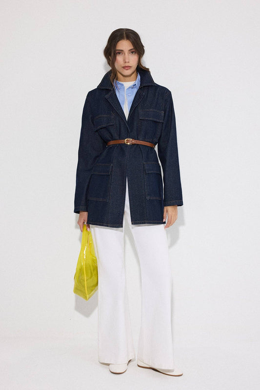 Denim Utility Jacket