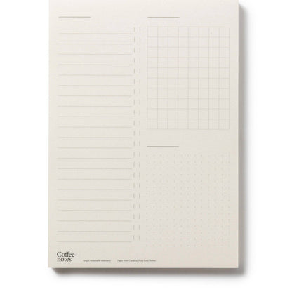 Coffeenotes Orange Organiser Pad
