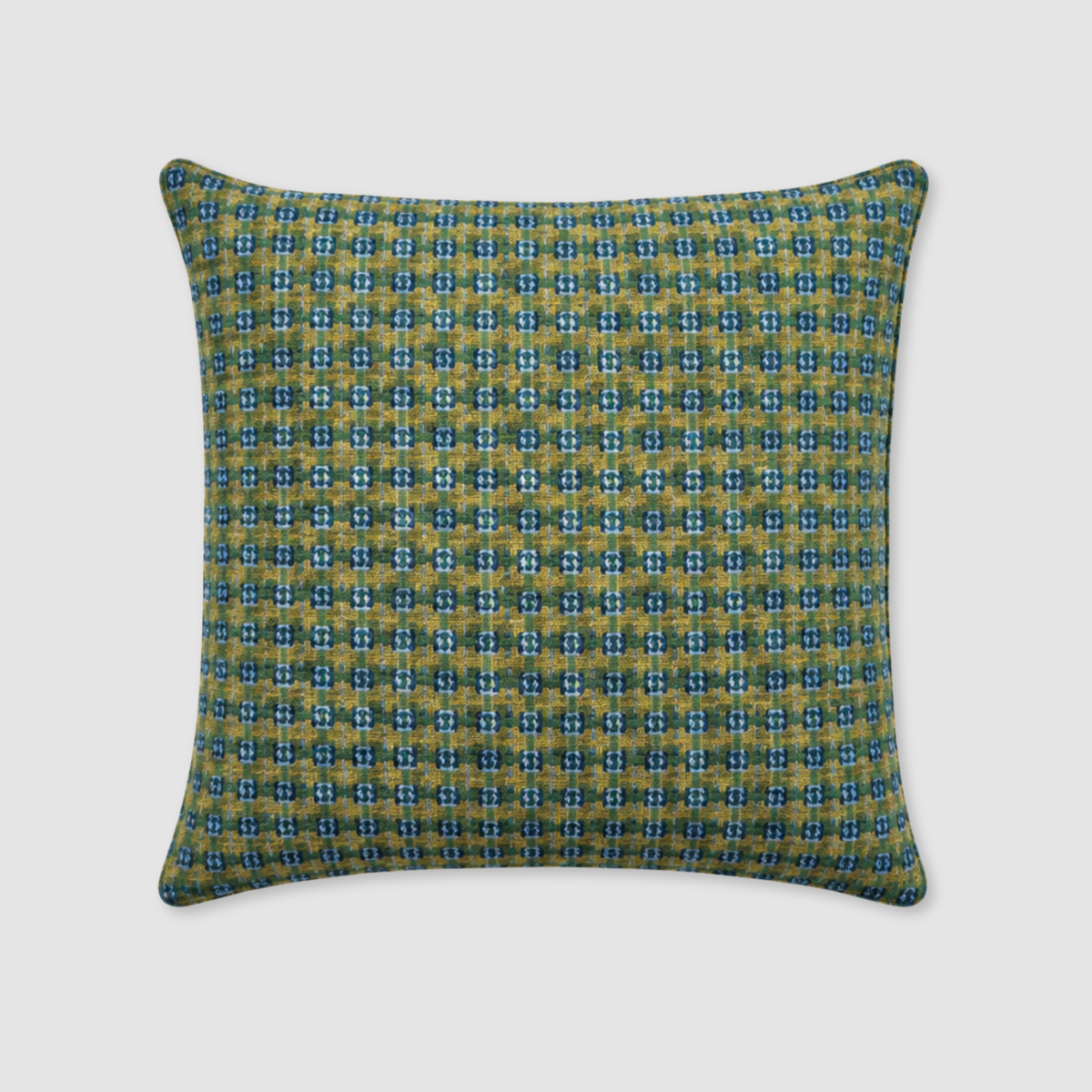 Soho Woven Cushion Green/Blue