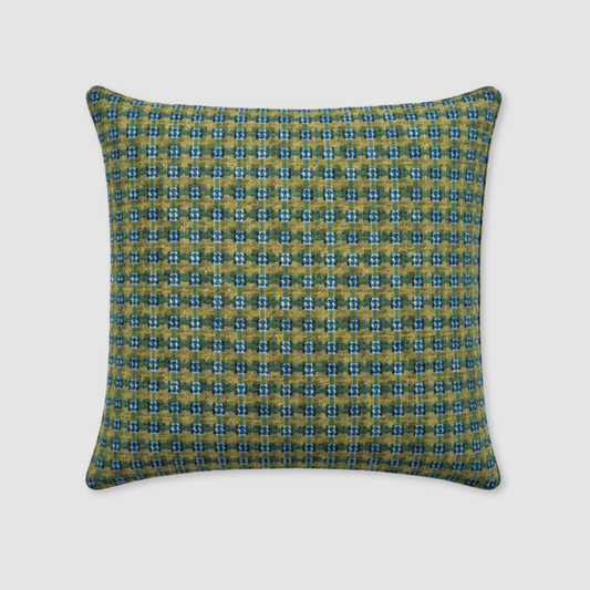 Soho Woven Cushion Green/Blue