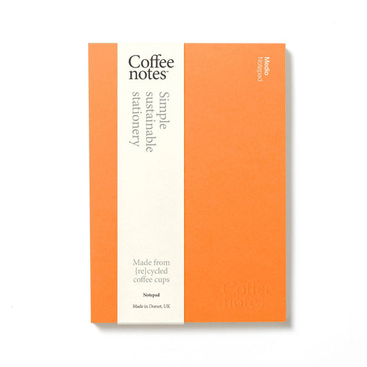 Coffeenotes Orange Organiser Pad