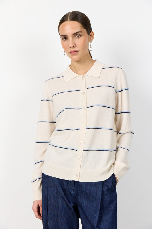 Levetē Room Ismaila Cardigan - Cream
