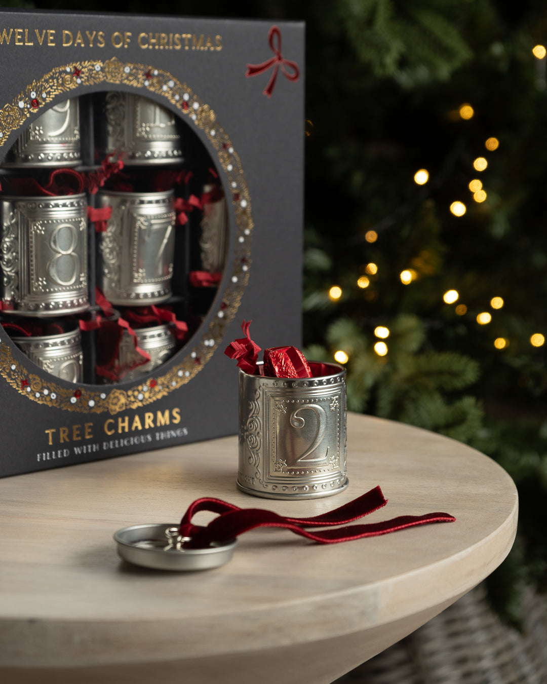 12 Days of Chocolate Christmas Tree Charms