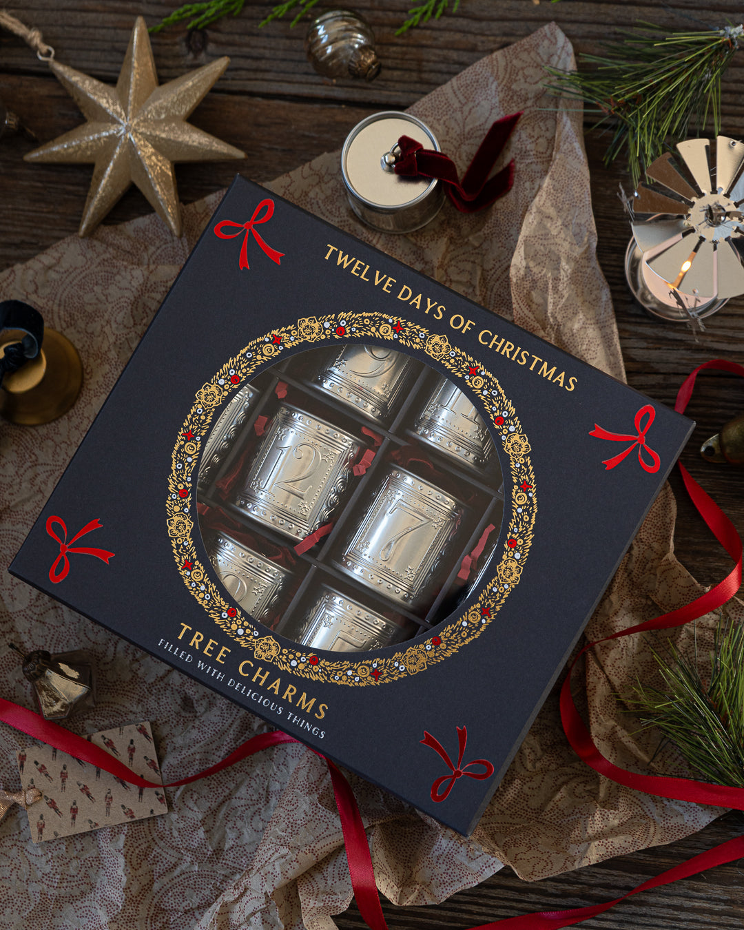 12 Days of Chocolate Christmas Tree Charms