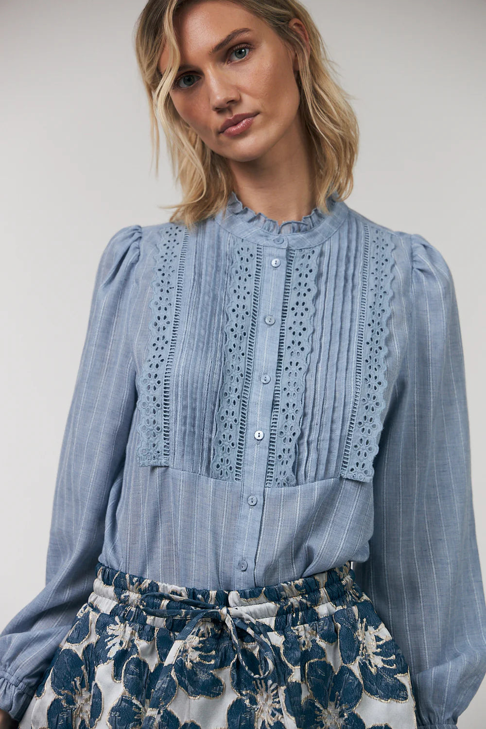 Lolly's Laundry Ariel Shirt Light Blue