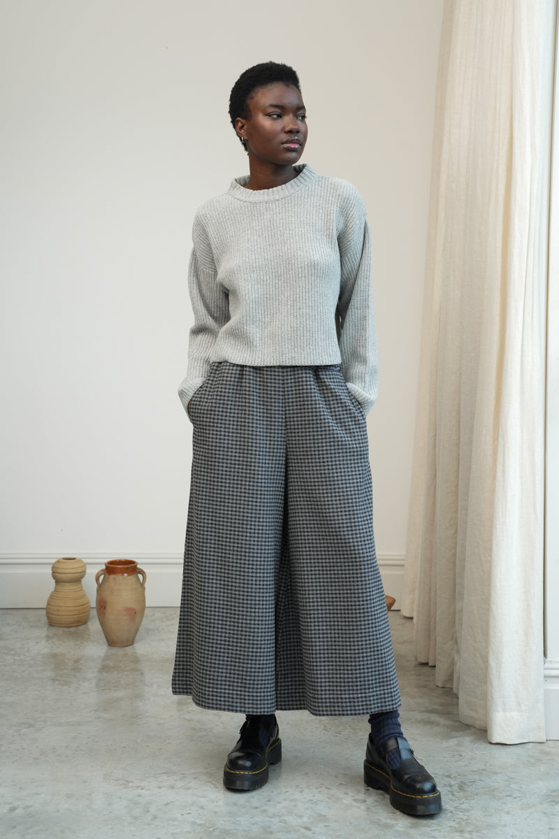 Beaumont Organic Mazu Cay Gingham Trousers