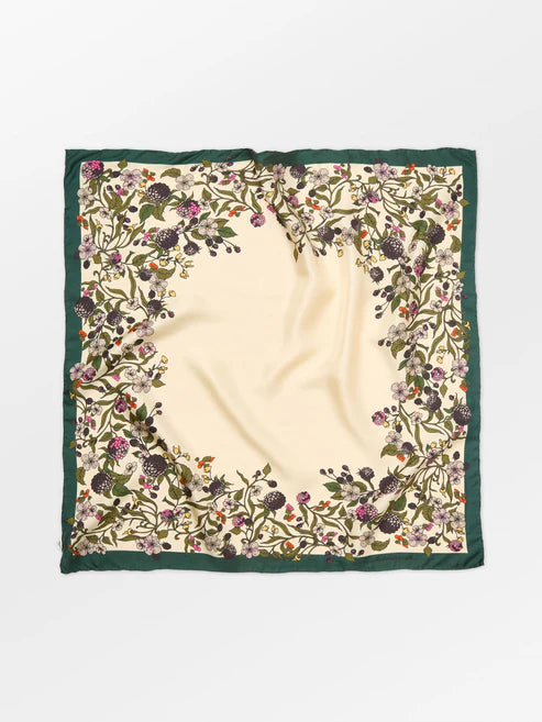 Becksondergaard Autumn Blackberry Silk Scarf