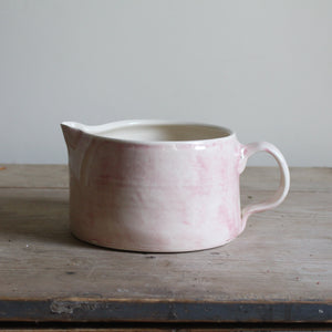 Pink Custard Jug