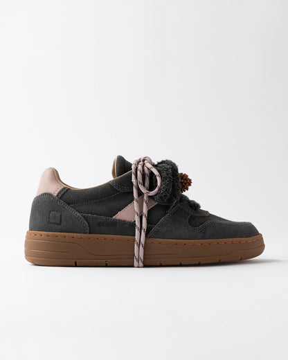 DATE  - Court 2.0 Suede Bordeaux Trainer