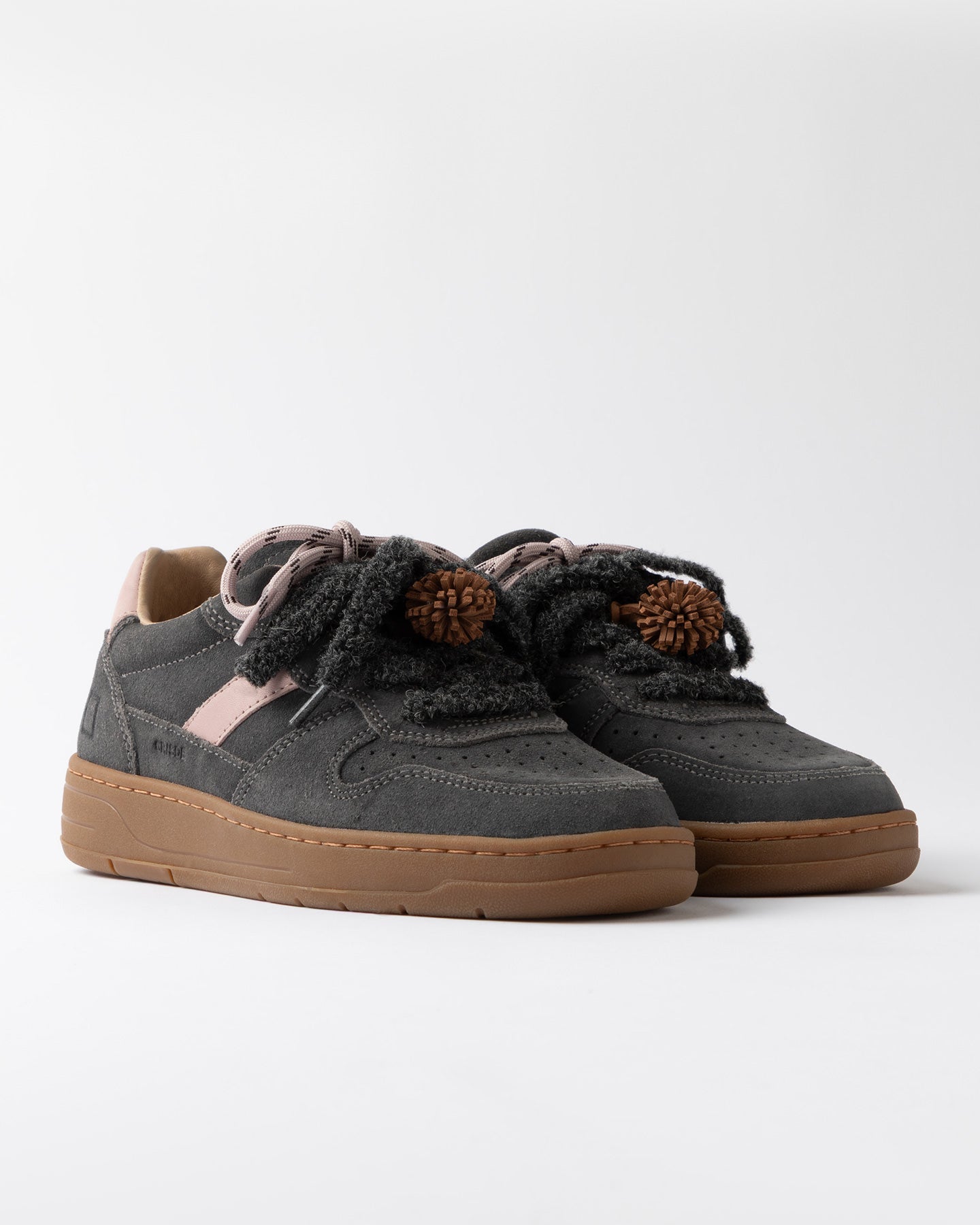 DATE  - Court 2.0 Suede Anthracite Trainer