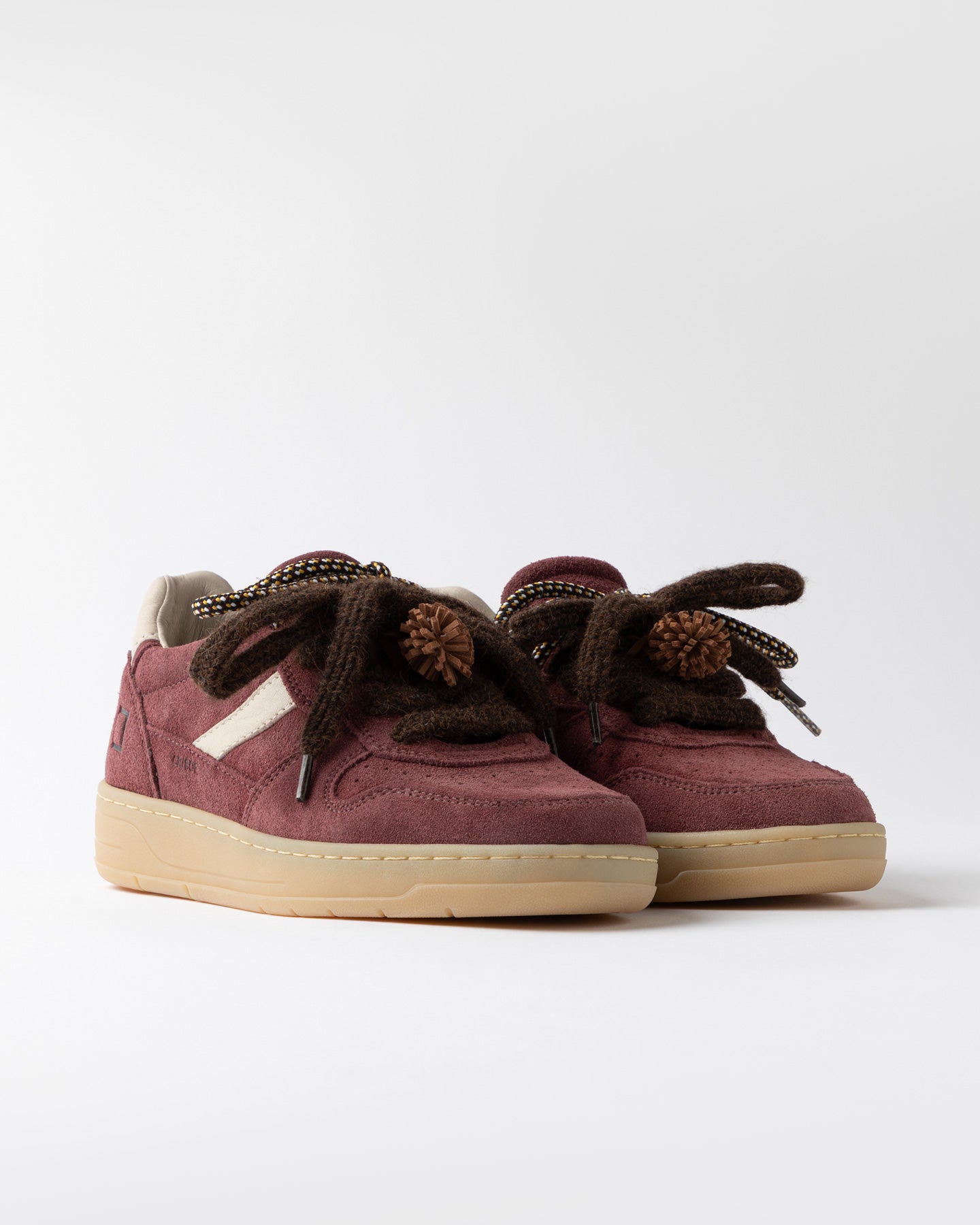 DATE  - Court 2.0 Suede Bordeaux Trainer