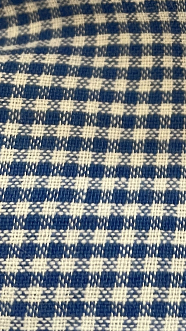 Ella Blue & White Gingham Shirt