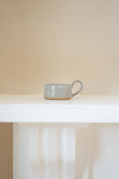 Stoneware Tea Light Cup - Eggshell