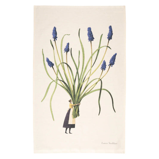 Spring Flowers Tea Towel Musicari