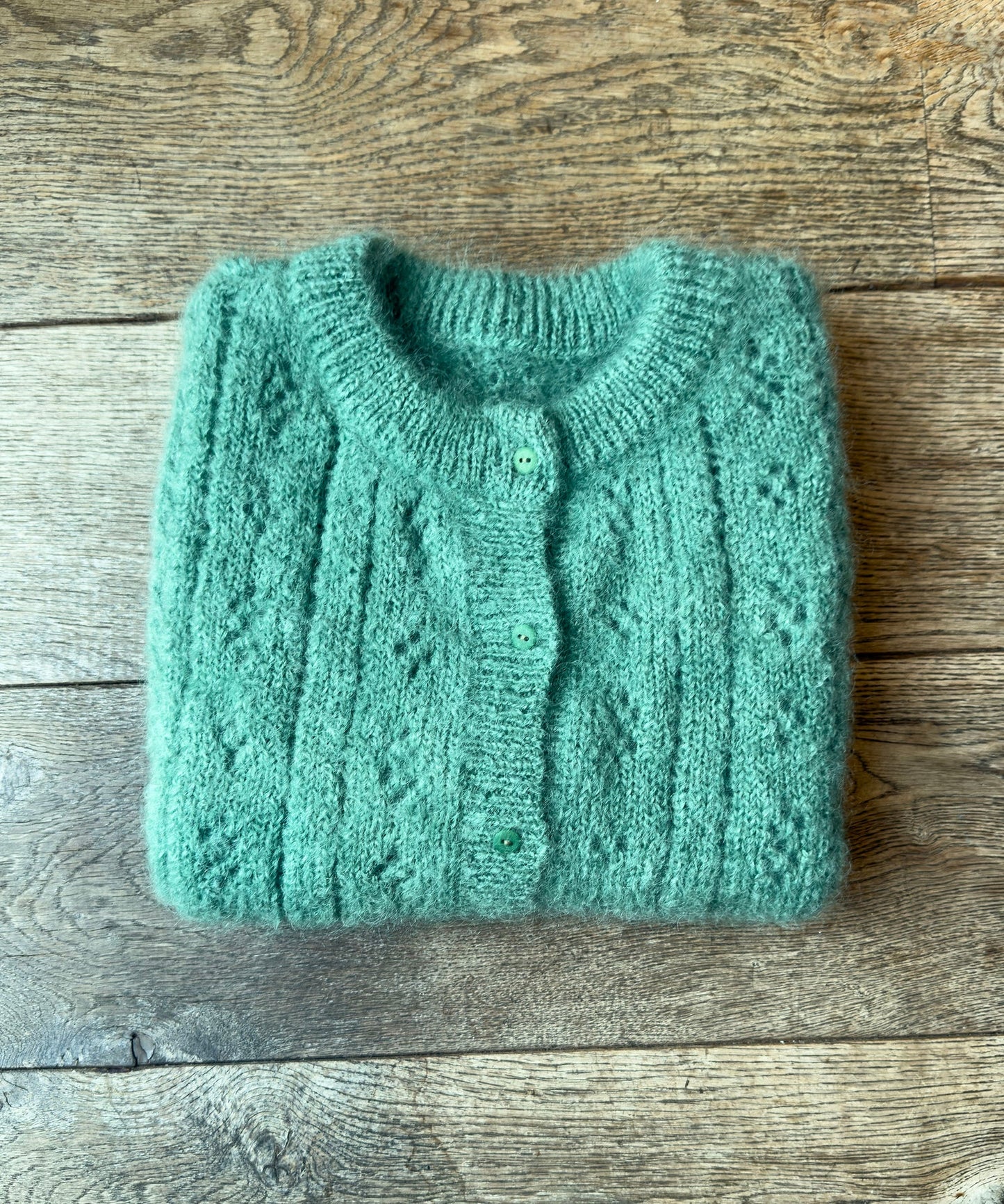 Afternoon Pointelle Vest - Pistachio