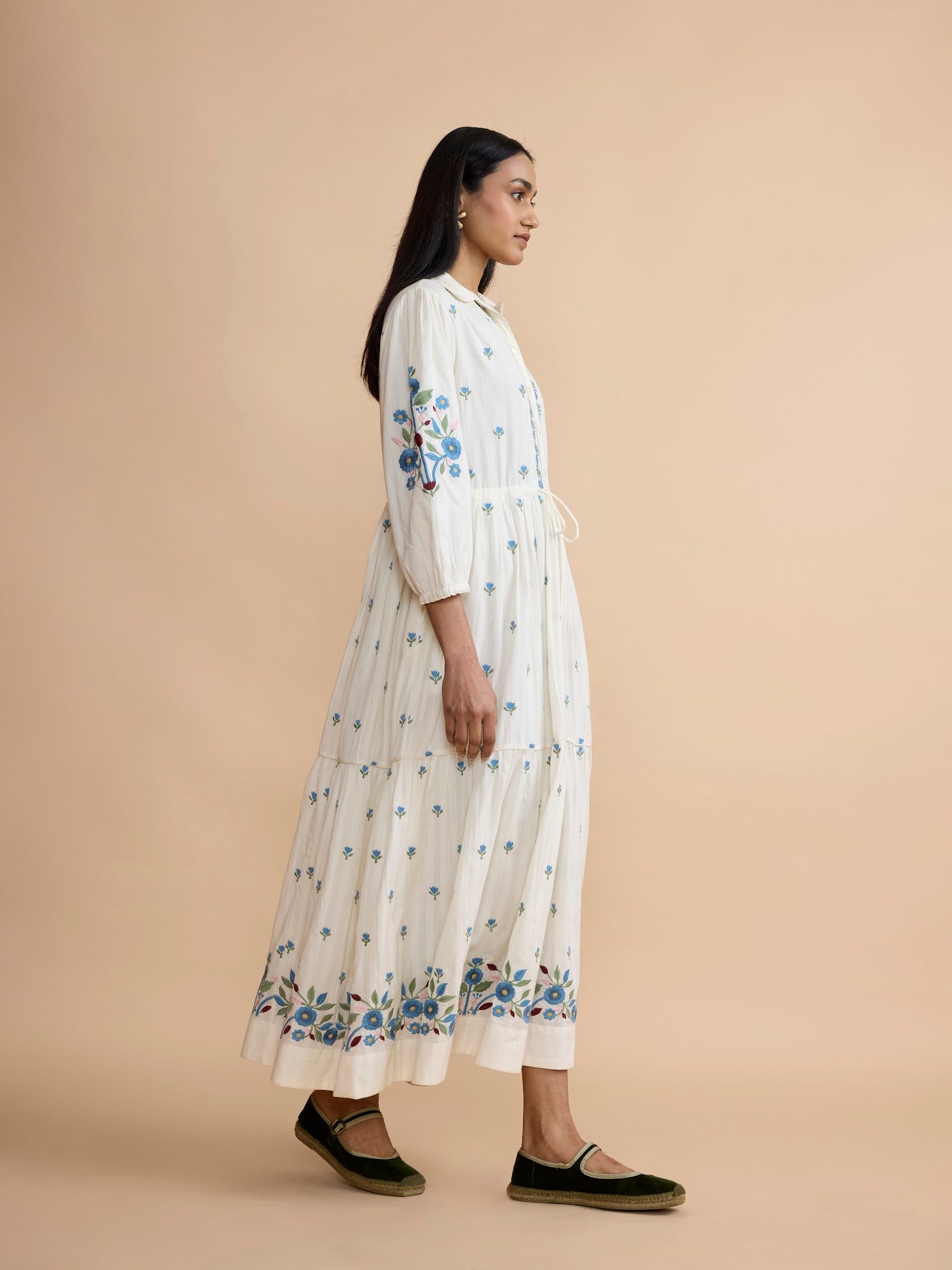 Daydress Lina Dress - Aegean Embroidery