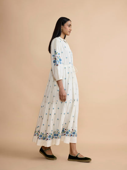 Daydress Lina Dress - Aegean Embroidery