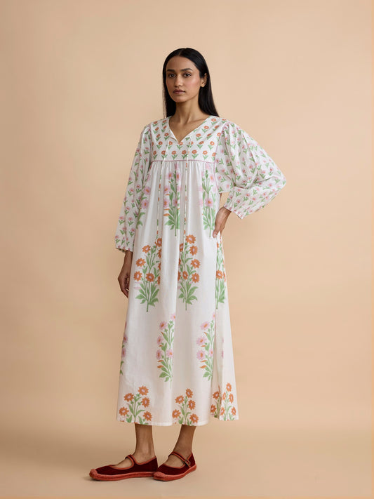 Daydress Capri Kaftan in Melba Kashmir Flower