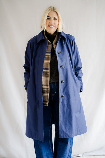 Pod & Pip Green Tartan Gilet