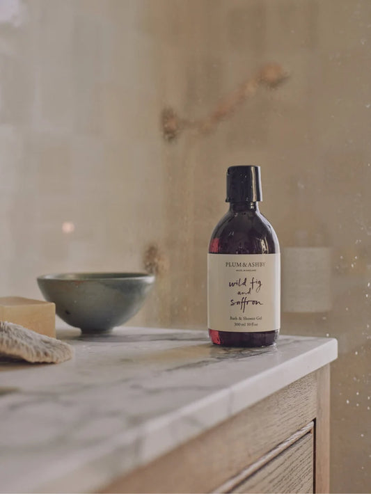 Plum & Ashby Wild Fig & Saffron Bath & Shower Gel