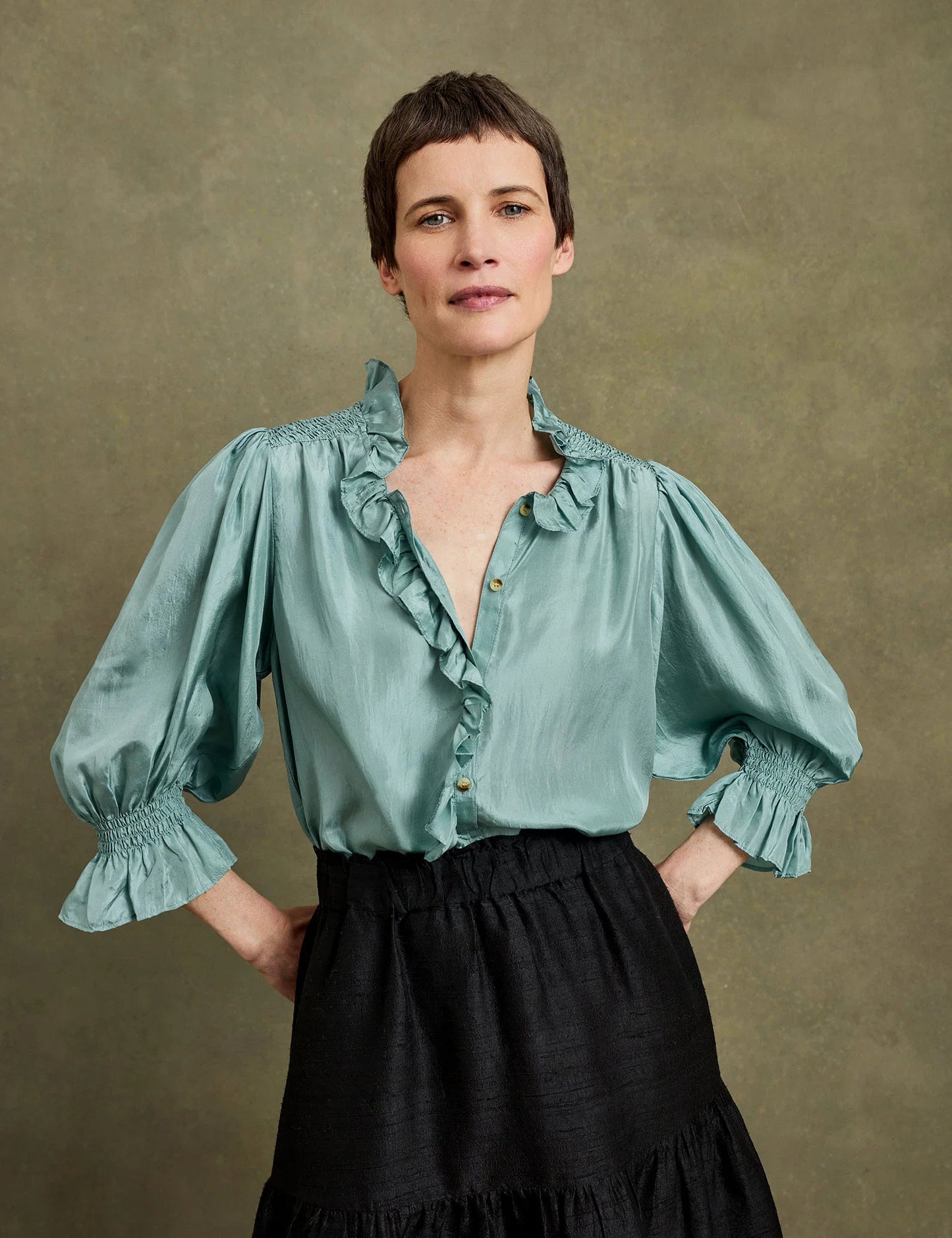 Penelope Chilvers Satuna Blouse Blue