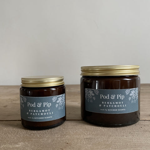 Pod & Pip Candle Bergamont & Patchouli