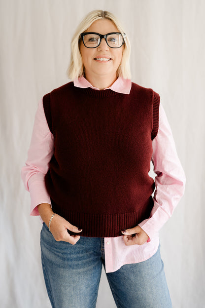 Riley Small Check Pink Gingham Shirt