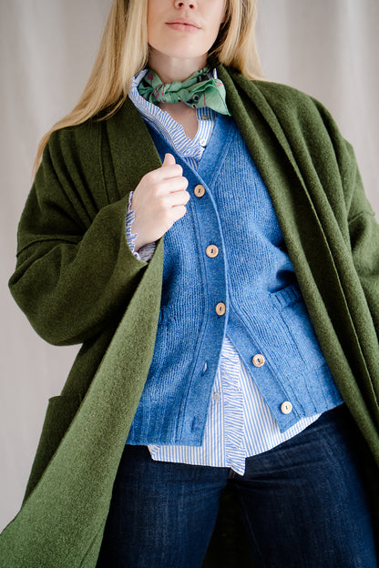 Silk Scarf Green
