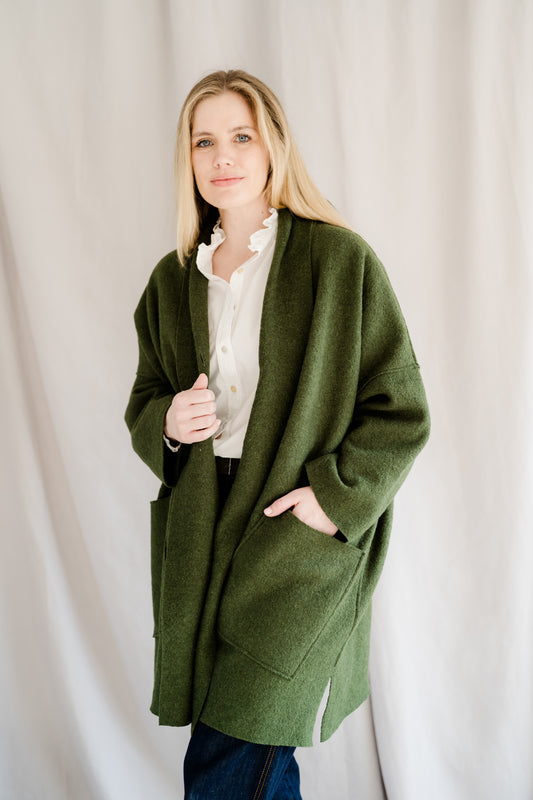 Coatigan Green