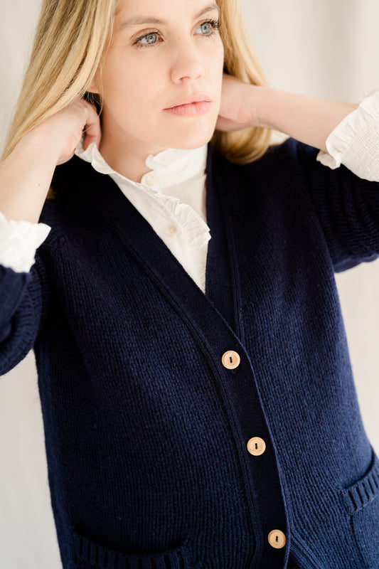 Laura Cardigan Navy
