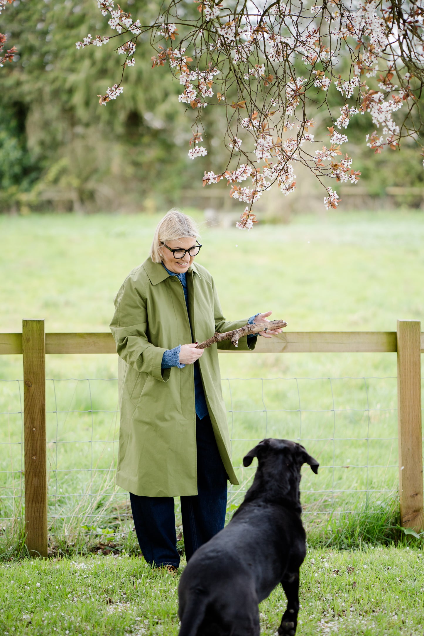 Pod & Pip Mimi Coat Green