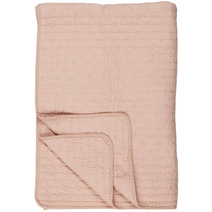 Quilt Light Pink with Cross Stitch