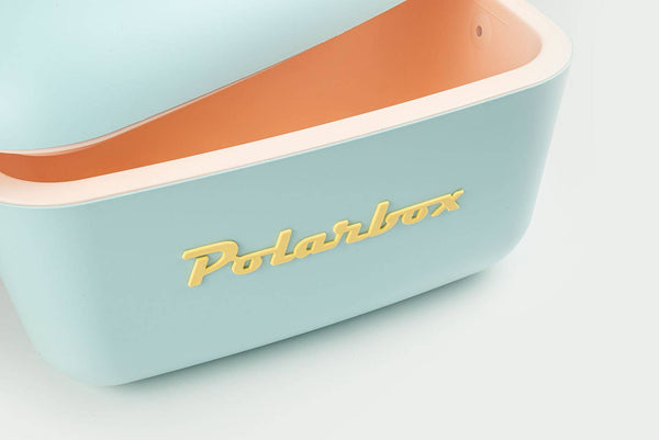 Polarbox 20L Retro Coolbox - Sky Blue