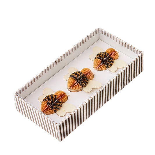 Paper Honeycomb Bees