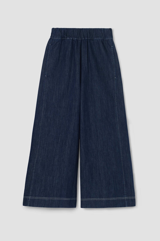 Beaumont Organic Nicole-Leigh Cotton Denim Trousers - Indigo