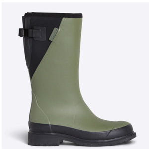 Merry People Mid Calf Boots Green